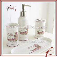 Hot Sell Ceramic Bathroom Accessory Set 4